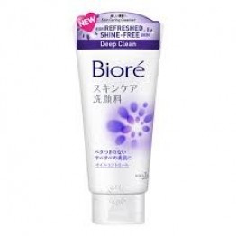 Kao Biore Skin Care Facial Cleanser Deep Clean 130g