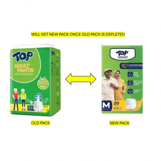 Top Pull Up Pants Adult Unisex M10x12 OR M20x6‑1ctn Carton Sales