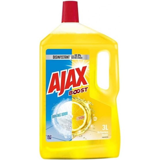 Ajax Boost Multipurpose Cleaner Baking Soda & Lemon 3L