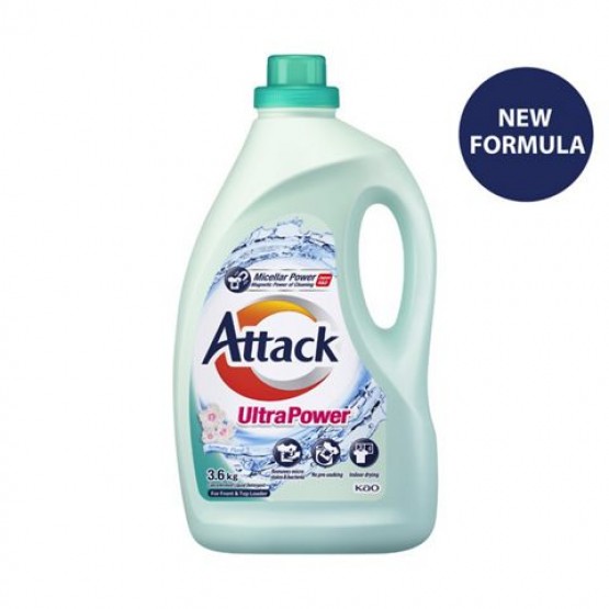 Attack Liquid Detergent Ultra Power 3.6kg