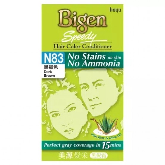 Bigen No Stain Color N83 Dark Brown