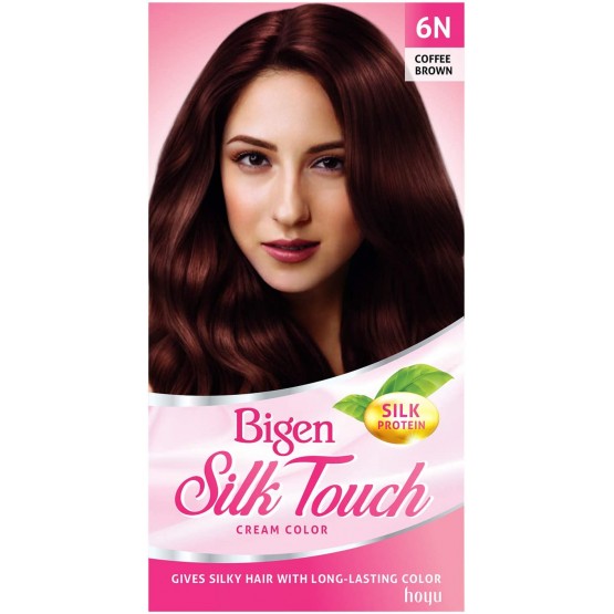 Bigen Silk Touch Color 6n Coffee Brown