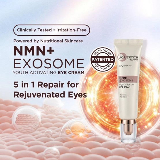 BIO ESSENCE Bio-NMN+ Exosome Youth Renew Eye Cream 15g