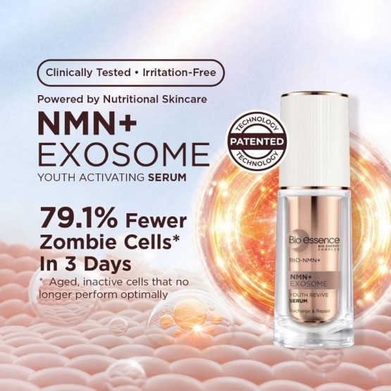 BIO ESSENCE Bio-NMN+ Exosome Youth Revive Serum 30ml