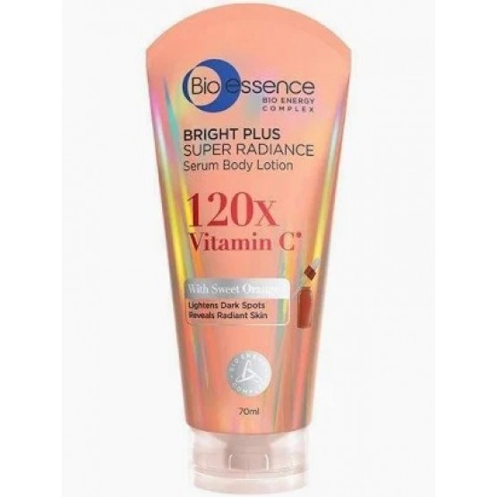 Bio-essence Bright Plus Super Radiance Serum Body Lotion 120X Vitamin C 70ml