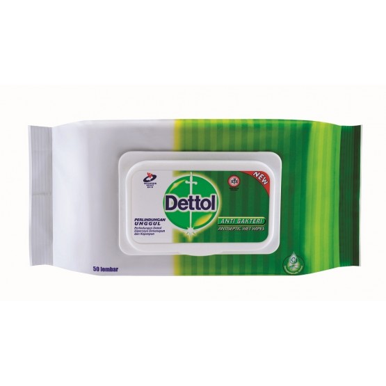 Dettol Anti-Septic Wet Wipes 50's