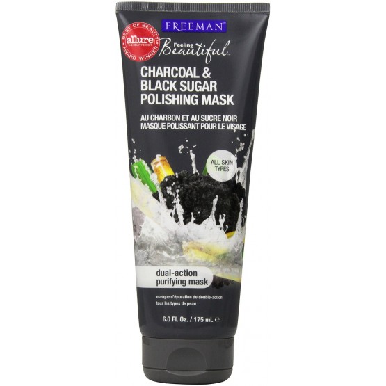 Freeman Charcoal & Black Sugar Polishing Mask 150ml