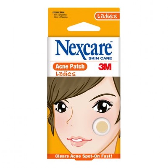 Nexcare 3M Ladies Acne Patch 36's
