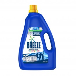 Breeze Liquid Detergent - Anti-Bacterial & Colour Protect 3.6kg