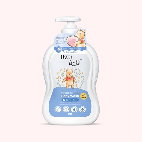 Bzu Bzu Baby Head To Toe Wash 600ml