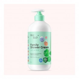 Bzu Bzu Family Shower Cream Anti Bacterial 800ml