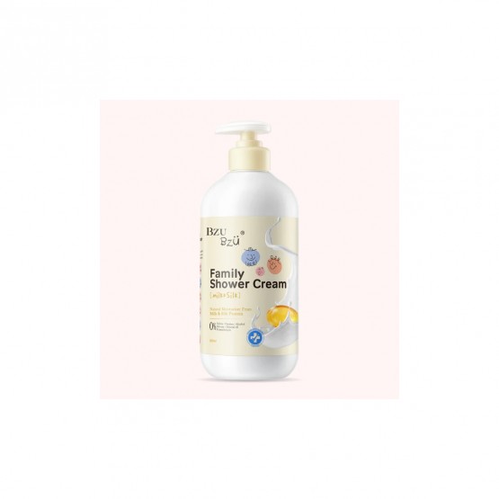 Bzu Bzu Family Shower Cream Milk & Silk 800ml