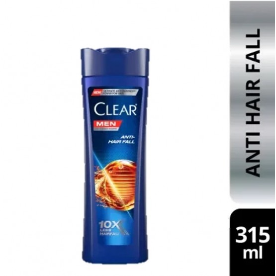 Clear Men Shampoo Anti Hairfall 315ml - Reduces Hair Fall and Strengthens Hair