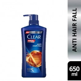 Clear Men Shampoo Anti Hairfall 650ml - Strengthens Hair and Reduces Hair Fall