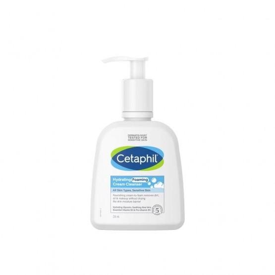 Cetaphil Hydrating Foaming Cream Cleanser 236ml