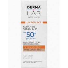 Derma Lab Ceramide Vitamin C Brightening Tinted Serum Sunscreen Natural Beige SPF50+ PA++++ 40g