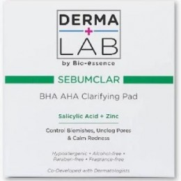 DERMA LAB Sebumclar BHA AHA Clarifying Pad 70's