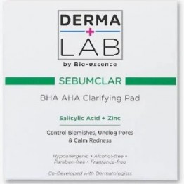 DERMA LAB Sebumclar BHA AHA Clarifying Pad 70's