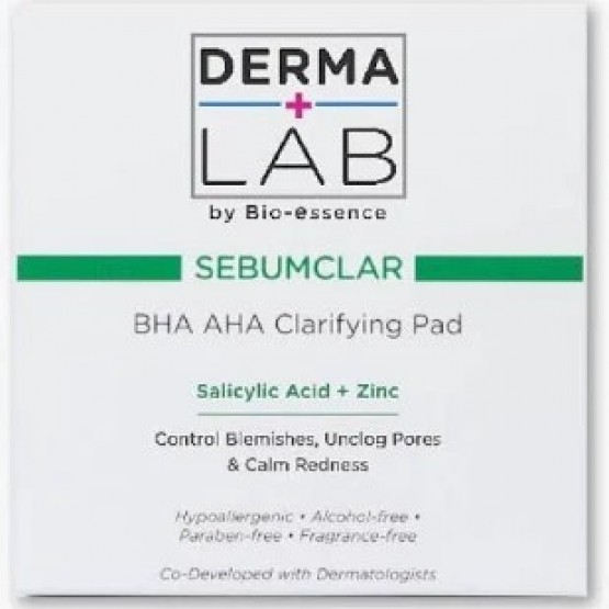 DERMA LAB Sebumclar BHA AHA Clarifying Pad 70's