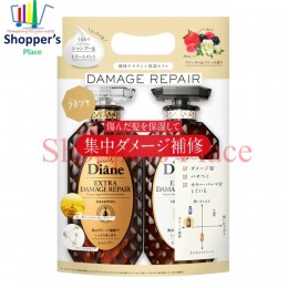 Moist Diane Shampoo Extra Damage Repair 450ml + Treatment 450ml