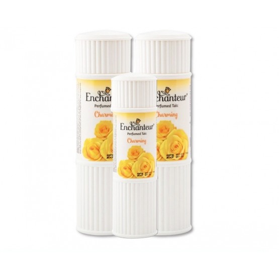 Enchanteur Perfumed Talcum Powder Charming 250gx2+125g