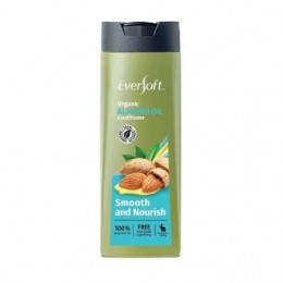 Eversoft 100% Organic Almond Oil Conditioner Smooth & Nourish 400ml