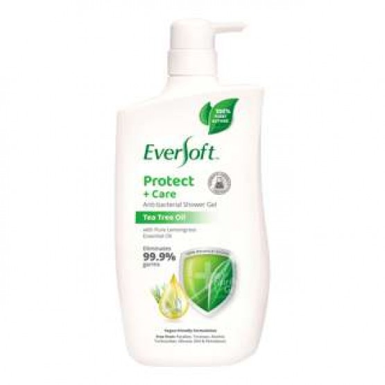 Eversoft Anti-bacterial Shower Cream - Tea Tree Oil 950ml