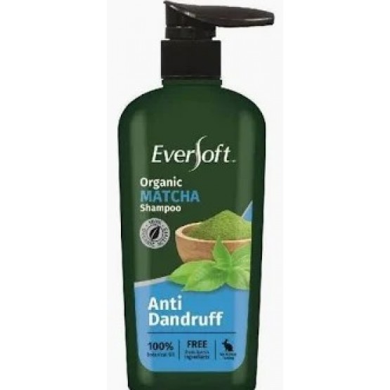 Eversoft Organic Matcha Anti Dandruff Shampoo 480ml