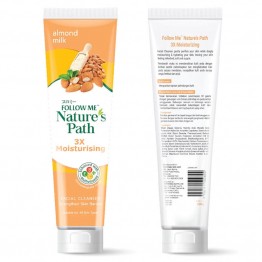 Follow Me Nature's Path 3X Moisturising Facial Cleanser 100ml
