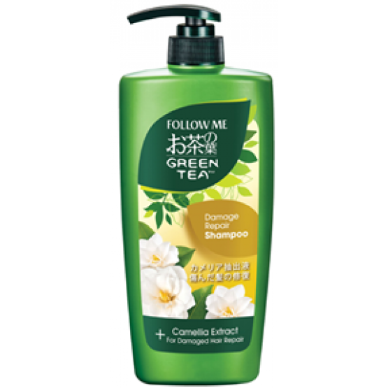 Follow Me Green Tea Shampoo Damage Repair 650ml