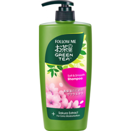 Follow Me Green Tea Shampoo Soft & Smooth 650ml