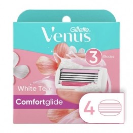 Gillette Venus Comfortglide White Tea Blade Refill 4s