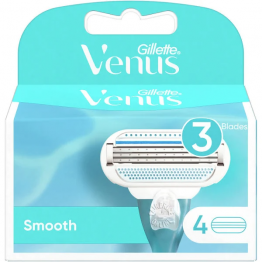 Gillette Venus Smooth Women's Razor Refill 4's