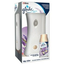 Glade Air Freshener Auto Spray Kit Set 1s + Refill Lavender 225ml