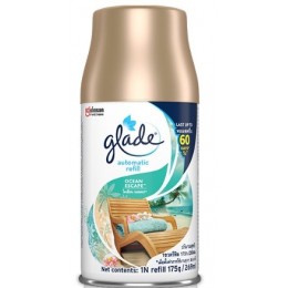 Glade Air Freshener Auto Spray Refill Ocean Escape 225ml
