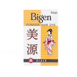 Hoyu Bigen Powder Hair Dye A (BLACK) 6g