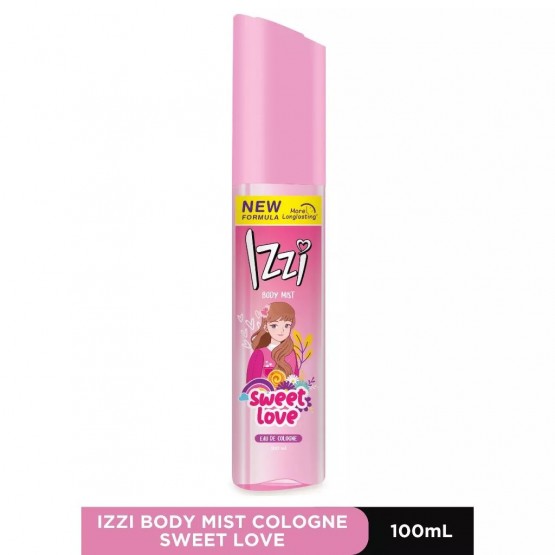 Izzi Body Mist Sweet Love Eau De Cologne 100ml