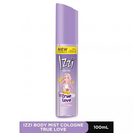 Izzi Body Mist True Love Eau De Cologne 100ml