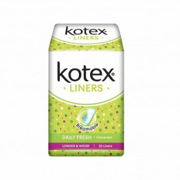 Kotex Fresh Longer & Wider 32s Unscented