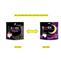 Kotex Overnight Panties S-M Size 2's