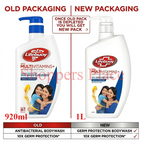 Lifebuoy Bodywash Mildcare/Gentle Skincare 920ml