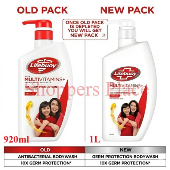 Lifebuoy Bodywash Total 10 920ml