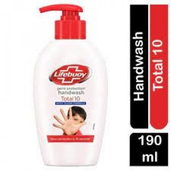 Lifebuoy Hand Wash Total 10 190ml