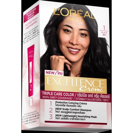 L'Oreal Excellence Crème Color No-1 Black