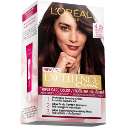 L'Oreal Excellence Crème Color No-4.15 Frosted Brown