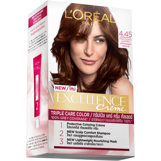 L'Oreal Excellence Creme No.4.45 Mahogany Copper
