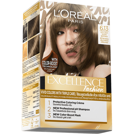 L'Oreal Excellence Creme No.6.13 Gold Nude Brown