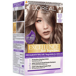 L'Oreal Excellence Crème Color No-9.11 Silver Ash