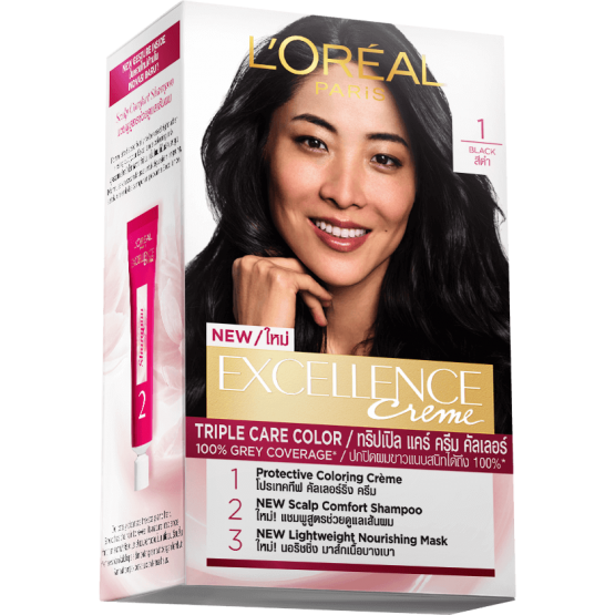 L'Oreal Excellence Creme No.1 Black
