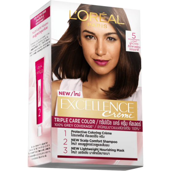 L'Oreal Excellence Creme No.5 Light Brown